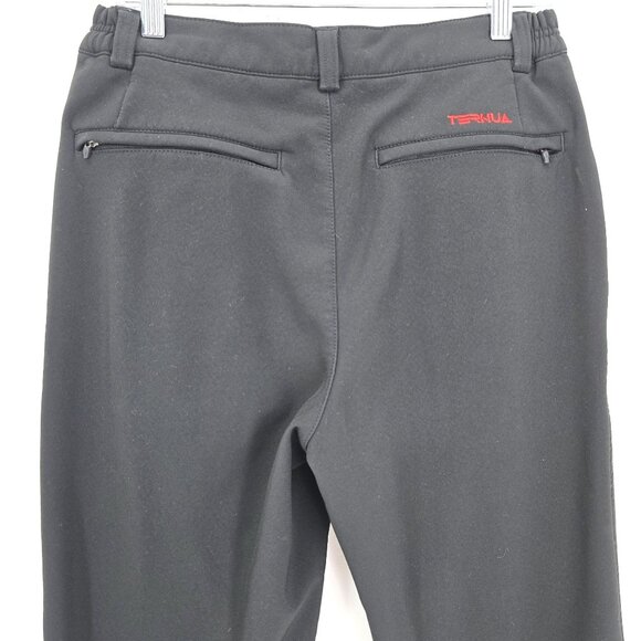 Ternua Black Softshell Snow Pants Women Size 28" Waist - Picture 6 of 9